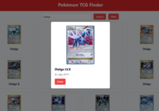 Pokemon TCG Searcher screenshot